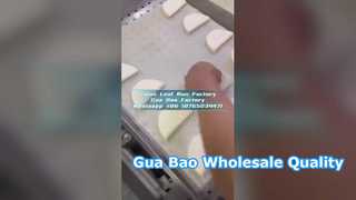 Proveedor de panecillos de hoja de loto (Gua Bao) de alimentos congelados