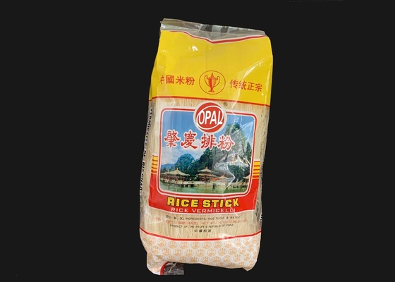 Espalilla de arroz vegana, fideos de arroz con vermicelli, sin gluten, con etiqueta privada.