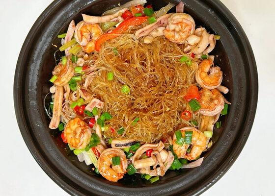 Halal Hotel Vermicelli de frijoles verdes.