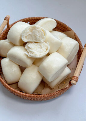 Bollos al vapor congelados | Mantou congelado | Certificado BRC y HALAL | Estándar de la UE | Venta al por mayor de comida rápida y comida para llevar