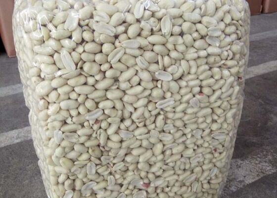 Nuez de cacahuete pelada premium, certificada HALAL y conforme a la UE, cacahuetes crudos sin piel para importar