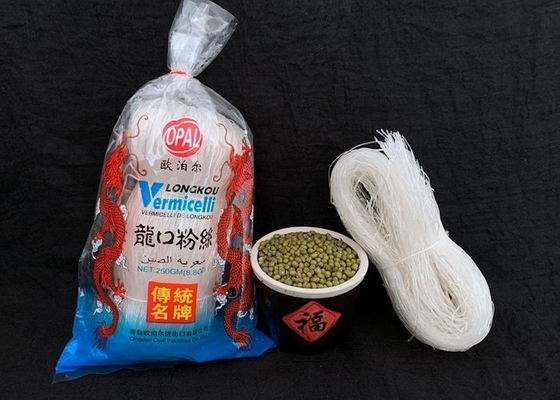 Buen gusto del estilo 100g Longkou de fideos de las recetas marroquíes de los tallarines