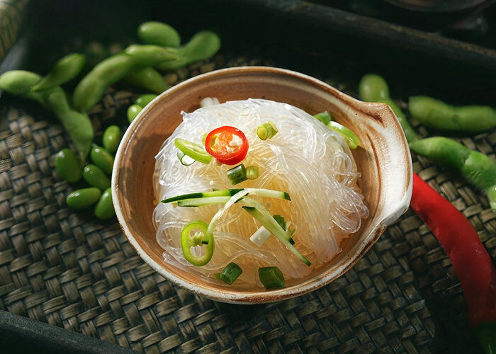 Fábrica de frijoles verdes no modificados genéticamente de Vermicelli - China Longkou para Marruecos e importación mundial