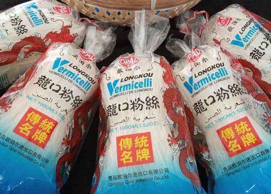 Noodles OEM Longkou Vermicelli para embalaje y marca personalizados