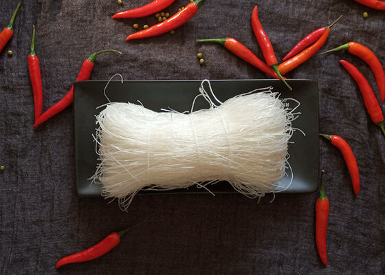Vermicelli de frijoles verdes sin gluten.
